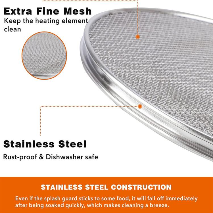 For Ninja AG300 / IG651 / IG551 Double Layer Splatter Shield Splash Guard 7.67 Inch