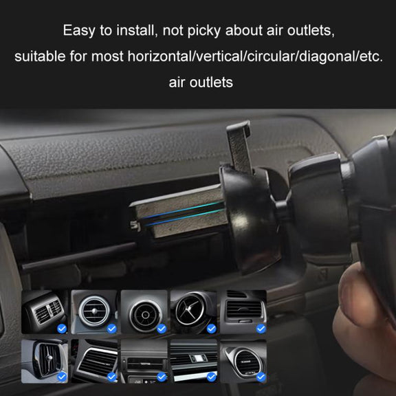 Vehicle Air Ooutlet Gravity Navigation Phone Bracket(A Style)
