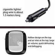 12V Fast Heating Car Heater Glass Defogger(Dark Green)