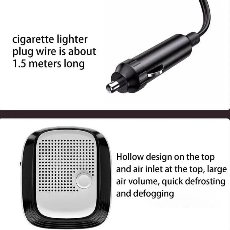 12V Fast Heating Car Heater Glass Defogger(Dark Green)