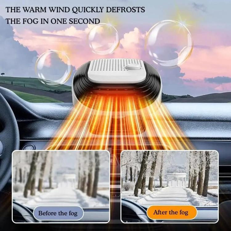12V Fast Heating Car Heater Glass Defogger(Dark Green)