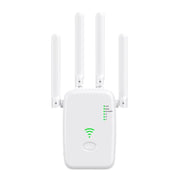 Urant U11 300Mbps 2.4G Wireless Repeater WiFi Signal Amplifier Support WPS Quick Setting US Plug White