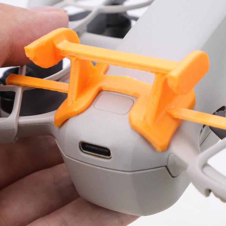 For DJI Neo CQT Flight Tail Reduce Drag Airflow Tail Fixed Bracket(Black)