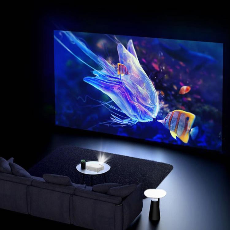 Z01 1080P 5G Bluetooth Projector Android 9.0 System Supports Mirroring Screen EU Plug