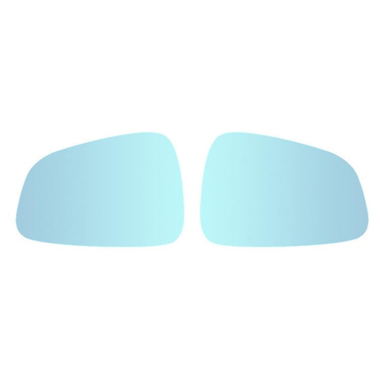 For Tesla Model X Blue Wide Field Of View Anti-glare Rearview Mirror Reversing Lens