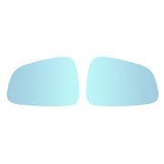 For Tesla Model X Blue Wide Field Of View Anti-glare Rearview Mirror Reversing Lens