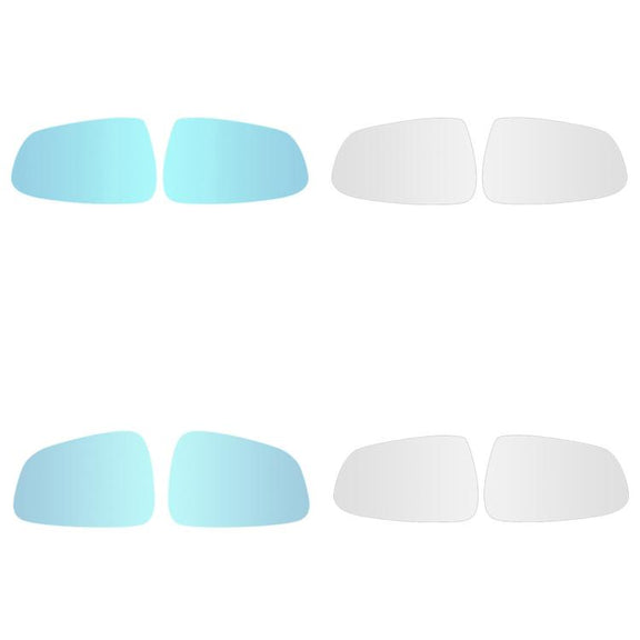 For Tesla Model S Blue Wide Field Of View Anti-glare Rearview Mirror Reversing Lens