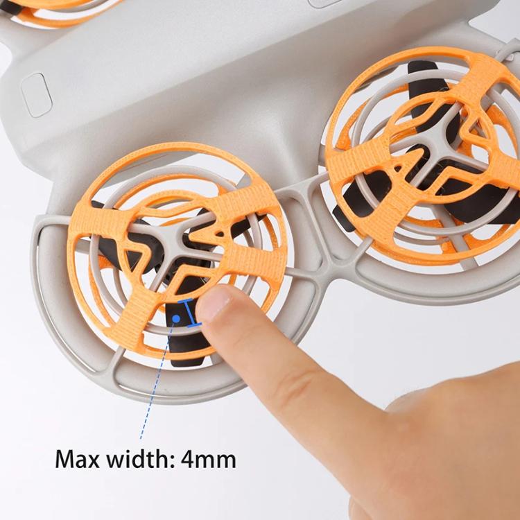 For DJI Neo CQT Drone Landing Scratch Protective Cover Prevent Finger Scratch Protective Cover Accessories, Color: Lower Black