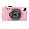 AMKOV CD-R1 24MP HD Pixel Shooting Student Camera 1080P Video Recording CCD Photo Video HD Camera(Pink) - free shipping - PMC TechLife - Order now!