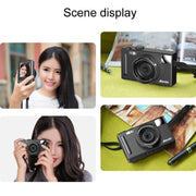 AMKOV CD-R1 24MP HD Pixel Shooting Student Camera 1080P Video Recording CCD Photo Video HD Camera(Black)