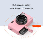 AMKOV CD-R1 24MP HD Pixel Shooting Student Camera 1080P Video Recording CCD Photo Video HD Camera(Black)
