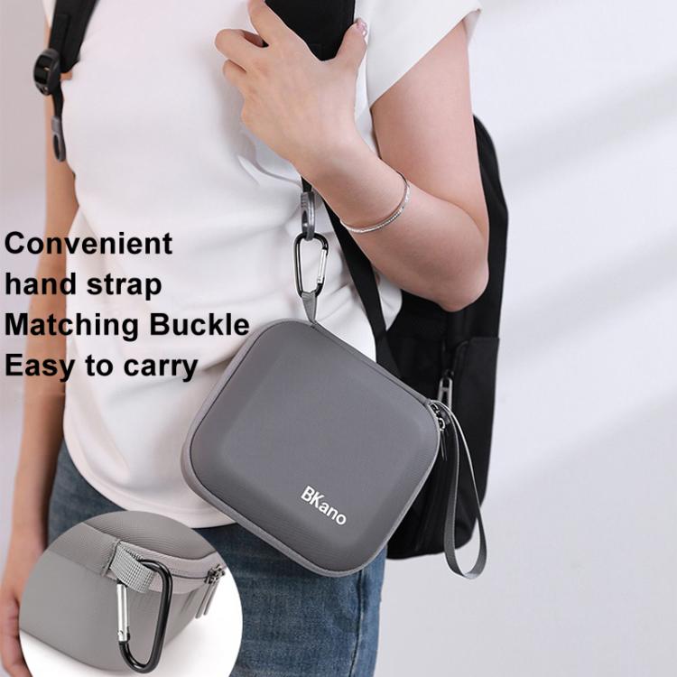 For DJI Neo BKANO Portable PU Handheld Storage Bag(Gray)