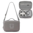 For DJI Neo BKANO NE-010 PU Storage Bag Hard Case Shoulder Bag(Gray) - free shipping - PMC TechLife - Order now!
