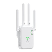 Urant U11 1200Mbps 2.4G&5.8G Wireless Repeater WiFi Signal Amplifier Support WPS Quick Setting EU Plug White