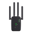 Urant U11 1200Mbps 2.4G&5.8G Wireless Repeater WiFi Signal Amplifier Support WPS Quick Setting EU Plug Black - free shipping - PMC TechLife - Order now!