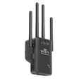 Urant U9 300Mbps 2.4G Wireless Repeater WiFi Signal Amplifier Support WPS Quick Setting EU Plug Black - Broadband Amplifiers by Urant | Online Shopping South Africa | PMC TechLife | Buy Now Pay Later Mobicred