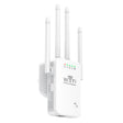 Urant U9 300Mbps 2.4G Wireless Repeater WiFi Signal Amplifier Support WPS Quick Setting AU Plug White - Broadband Amplifiers by Urant | Online Shopping South Africa | PMC TechLife | Buy Now Pay Later Mobicred