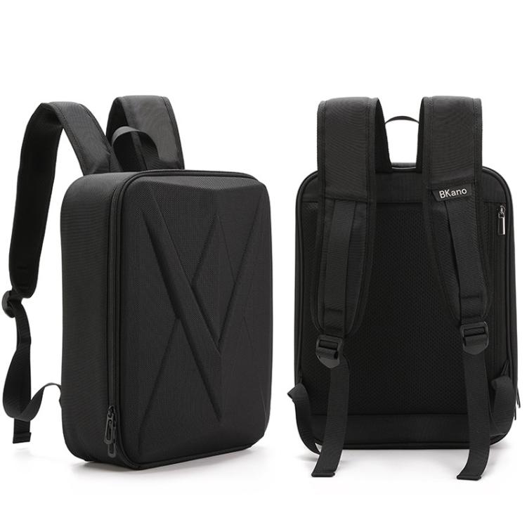 For DJI Air 3 / 3S BKANO AS3-013 Portable Shoulder Bag Hard-shell Storage Backpack(Black)