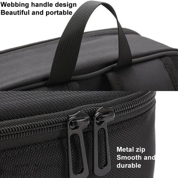 For DJI Air 3 / 3S BKANO AS3-013 Portable Shoulder Bag Hard-shell Storage Backpack(Black)