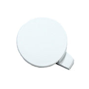 For Tesla Model 3 Front Trailer Hook Protective Cover Replacement Parts Front Towing Hole Cover(White)