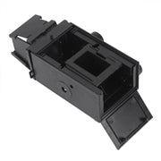 DIY Double Lens Assembly 35mm Film Camera Retro Nostalgic Double Reflection Film Camera(Black)