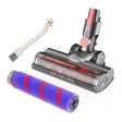For Dyson V7 / V8 / V10 / V11 / V15 Vacuum Cleaner Floor Brush Carbon Fiber Attachment, Spec: 3pcs /Set - For Dyson Accessories by PMC TechLife | Online Shopping South Africa | PMC TechLife | Buy Now Pay Later Mobicred