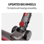 For Dyson V7 / V8 / V10 / V11 / V15 Vacuum Cleaner Floor Brush Carbon Fiber Attachment, Spec: 3pcs /Set