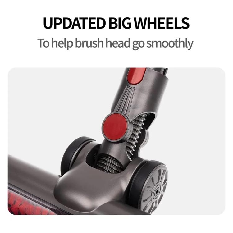For Dyson V7 / V8 / V10 / V11 / V15 Vacuum Cleaner Floor Brush Carbon Fiber Attachment, Spec: Type 1
