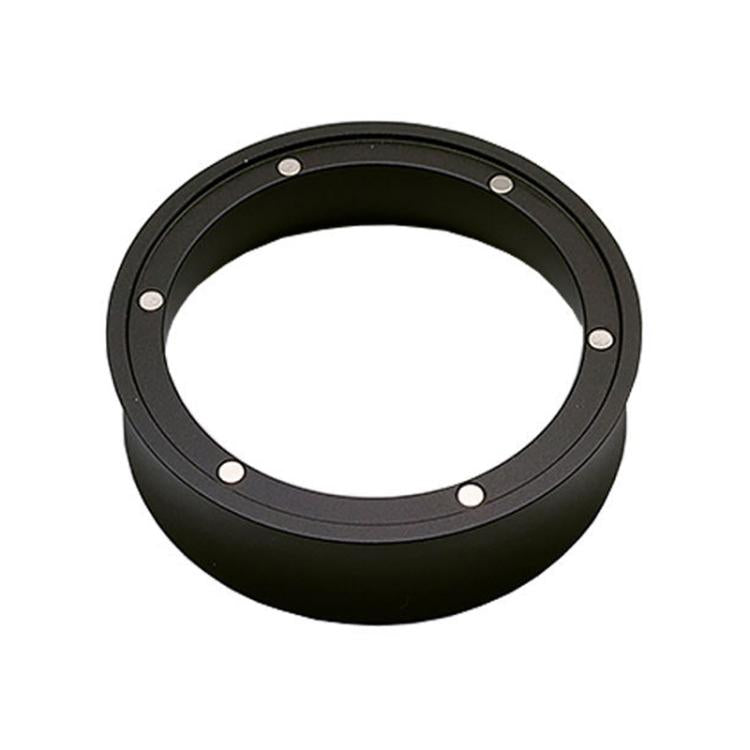51mm Heightened Coffee Handle Powder Catch Magnetic Ring(Black)