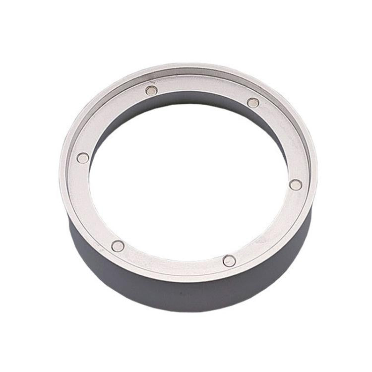 51mm Heightened Coffee Handle Powder Catch Magnetic Ring(Silver)