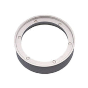 51mm Heightened Coffee Handle Powder Catch Magnetic Ring(Silver)