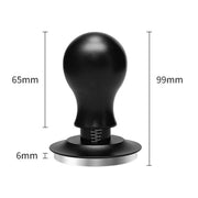 Coffee Constant Pressure Powder Press Adjustable Impact Hammer, Style: Black Thread(53mm)