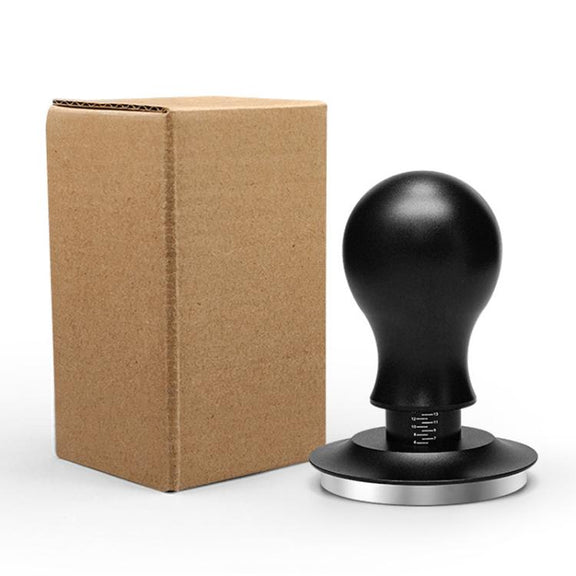 Coffee Constant Pressure Powder Press Adjustable Impact Hammer, Style: Black Thread(51mm)