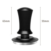Scale Horizontal Constant Pressure Coffee Grinder Stretching Powder Press Hammer, Style: Black Thread+Round Base(51mm)