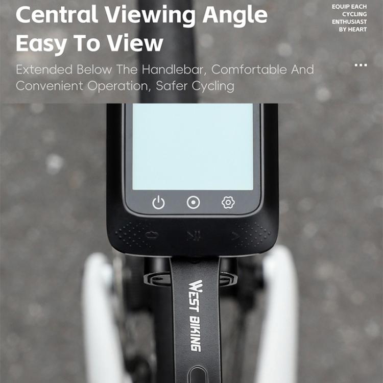 WEST BIKING Road Bike Cycling Sports Camera Meter Holder, Style: Adjustable Hollow 401