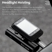 WEST BIKING Road Bike Cycling Sports Camera Meter Holder, Style: Adjustable Hollow 401