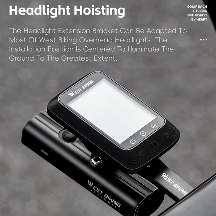 WEST BIKING Road Bike Cycling Sports Camera Meter Holder, Style: Adjustable Hollow 401