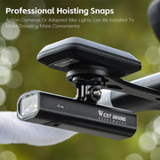 WEST BIKING Road Bike Cycling Sports Camera Meter Holder, Style: Adjustable Hollow 401