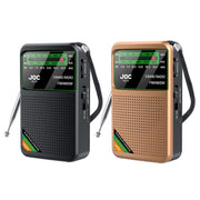 JOC TG-77 Mini FM / AM / SW Portable Full-Band Full-Channel Radio(Black)