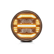 7-inch Round Refraction LED Round Headlight For Wrangler(H4) - LED Headlamps by PMc TechLife | Online Shopping South Africa | PMc TechLife | Buy Now Pay Later Mobicred