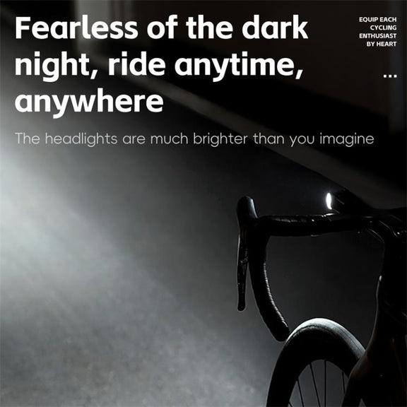 WEST BIKING Bicycle Water-resistant TYPE-C Rechargeable High-Brightness Headlight, Style: Digital Battery Display