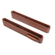 4207 1pair Universal Car Gap Storage Box Interior Decoration Supplies Car Storage Box(Brown) - Stowing Tidying by PMc TechLife | Online Shopping South Africa | PMc TechLife | Buy Now Pay Later Mobicred