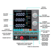 SUGON 3010PM 150W 30V 10A 4 Digital Display Cell Phone Repair Power Meter US Plug