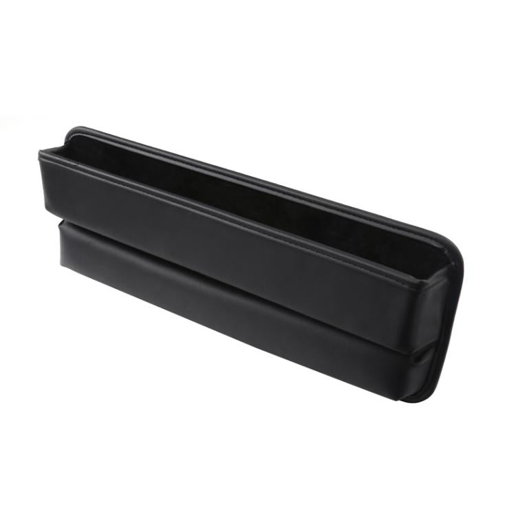 3311 2-in-1 Car Seat Gap Storage Box Gap Plug Strip Car Supplies(Black)