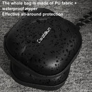 Cwatcun D164 Small Filter Organizer Camera Lens Digital Protection Bag(Black)