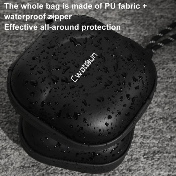 Cwatcun D164 Small Filter Organizer Camera Lens Digital Protection Bag(Black)