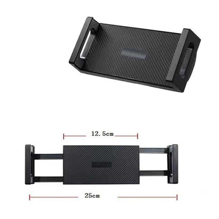 6-15 inch Mobile Phone Tablet Live Fixing Clamp Widened Double-pull Additional Clamp, Color: 06 Black