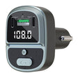GZ07 Car Voltage Digital Display Fast Charger Vehicle MP3 Bluetooth Player - Car Charger by PMc TechLife | Online Shopping South Africa | PMc TechLife | Buy Now Pay Later Mobicred