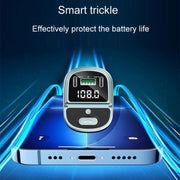 GZ07 Car Voltage Digital Display Fast Charger Vehicle MP3 Bluetooth Player