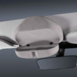For Tesla Suede Leather Glasses Storage Box, Model: Model Y Beige - Sunglasses & Glasses Clips by PMc TechLife | Online Shopping South Africa | PMc TechLife | Buy Now Pay Later Mobicred